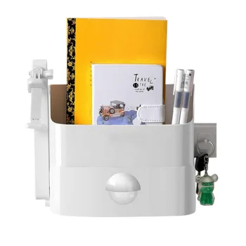 

Wall Multifunction Bedside Tidying Rack Storage Rack Organizer With Phone Hanger Rack Coat Organizer Tool