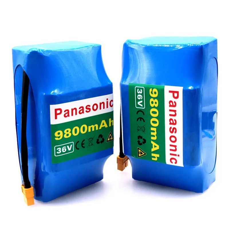 Panasonic 10S2P 36v перезаряжаемая литий-ионная батарея 9800 мА/ч, Батарея пакет для электрического самобалансирующегося всасывания Ховерборд Одноколесный велосипед