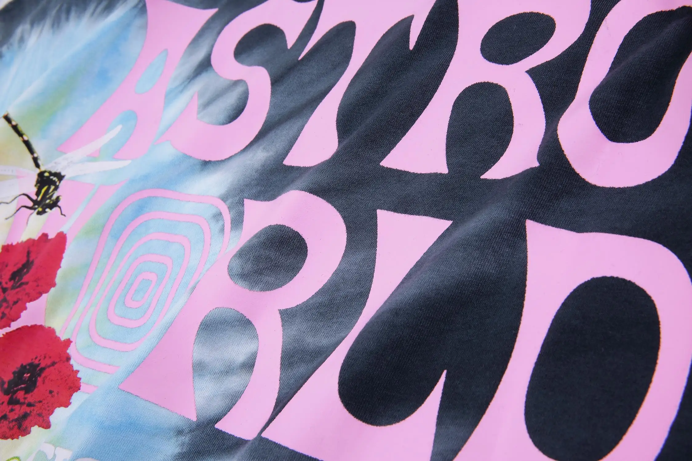 19SS с изображением Трэвиса Скотта Astroworld Festival Run Tie Dye 1:1 футболка для мужчин и женщин уличная хип хоп с изображением Трэвиса Скотта ASTROWORLD футболки