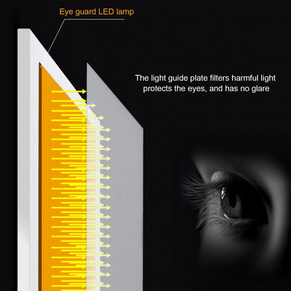 Portable A4 LED Light Box Drawing Sketch Pad Copy Board LED Light Pad Panel Copy board with USB Cable
