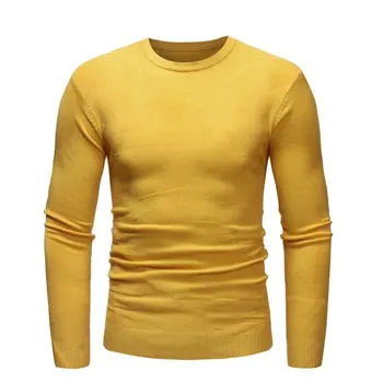 

Men's Fall New O-Neck Soft Warm Sweater Pullover Men's Sweater Loose Casual Sweater Men