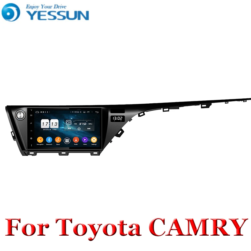 Clearance For toyota camry 2017 2018 Android 9.0 car radio gps player with Octa core PX5 canbus 4G RAM wifi 4g usb auto Multimedia 2