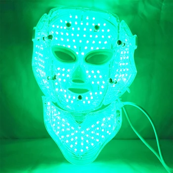 

Electric 7 Colors Led Facial Mask Led Korean Photon Therapy Face Mask Machine Light Therapy Acne Mask Neck Beauty Led Mask