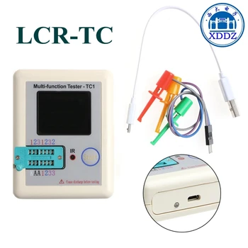 

Transistor Tester LCR-TC Full Color Screen Graphic Display Finished Product LCR-T7 T4 TC1