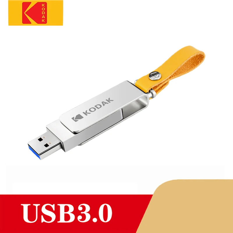 K133 USB3.0 Kodak флеш-накопитель USB 3,0 металлический USB флеш-накопитель 16 ГБ 32 ГБ 64 Гб карта памяти USB 2,0 128 ГБ U диск 256 ГБ Флешка USB флешка - Цвет: K133 USB3.0