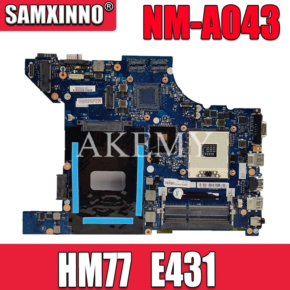NM-A043 материнская плата для ноутбука For Lenovo ThinkPad Edge E431 оригинальная GM | Компьютеры и