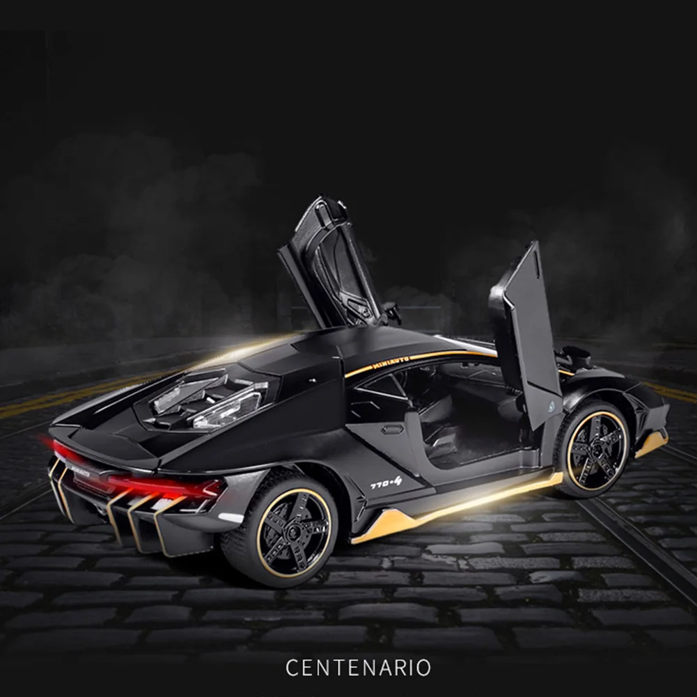 Литая под давлением модель открытая дверная игрушка автомобиль музыка Вытяните назад светильник автомобиль мини фигурки подарок на день рождения Дети