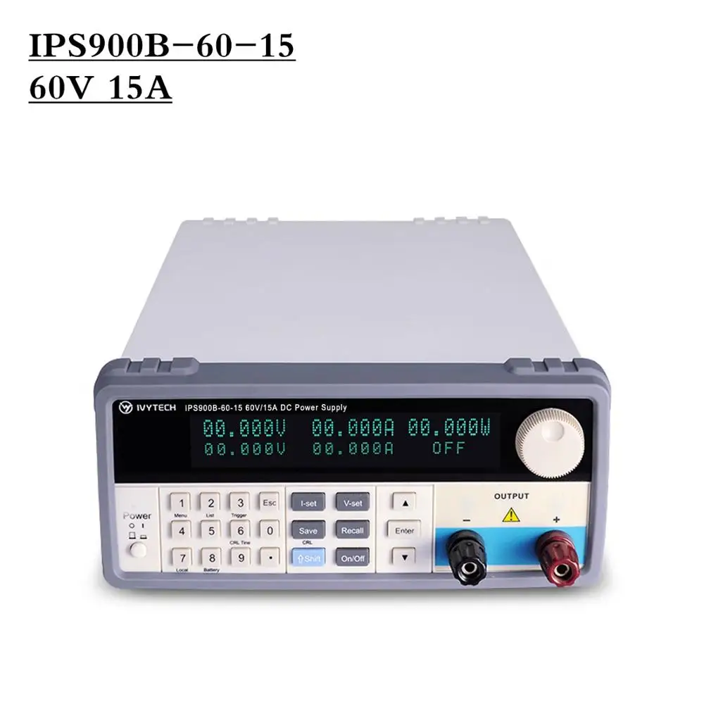 

60V 15A Laboratory Power Supply Switching 5 digits display Programmable DC Power Supplies Voltage Regulation Adjust Current