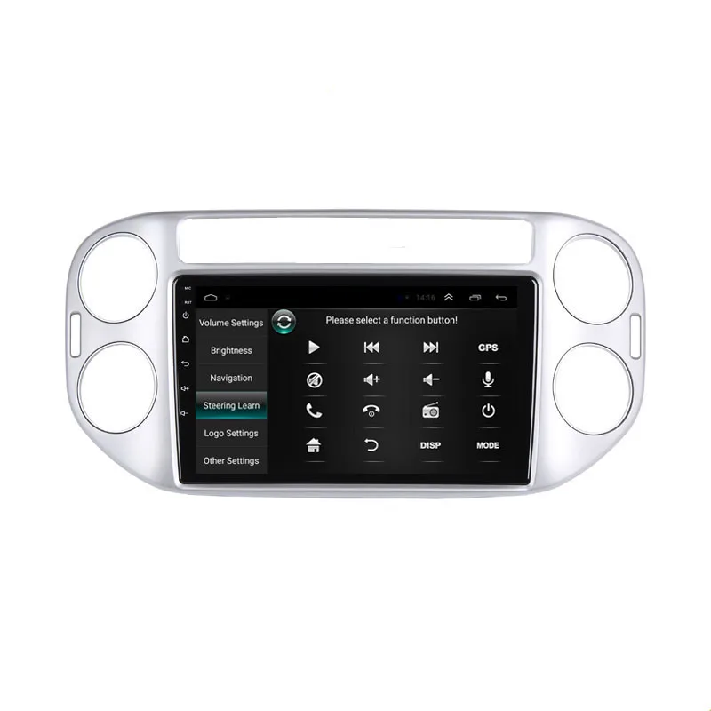 Cheap 9" 2G RAM 32G ROM Android Car DVD Video Player GPS For Volkswagen VW Tiguan 2013 2014 2015 audio car radio stereo navigation 3