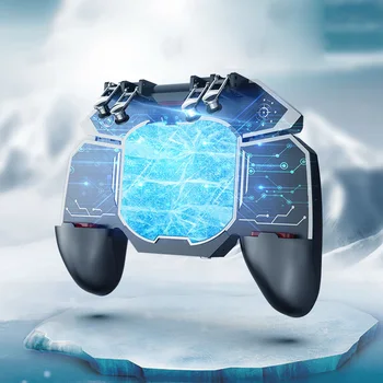 

DL88 Six fingers Cooler Handle Semiconductor Cooling Fan Holder For PUBG for Mobile Phone Radiator Gamepad Controller