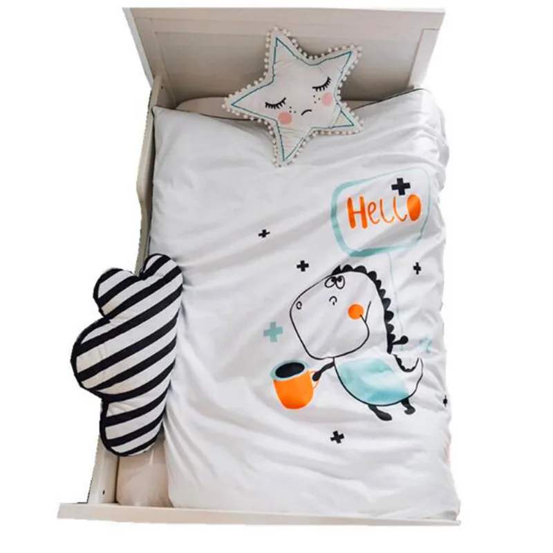Long staple cotton winter quilt cotton children's cartoon detachable thickened quilt kindergarten cover