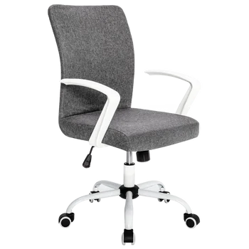 

Computer Chair Fabric Office Chair Back Swivel Staff Chair Dormitory Student Home Modern Seat Comfortable Sedentary