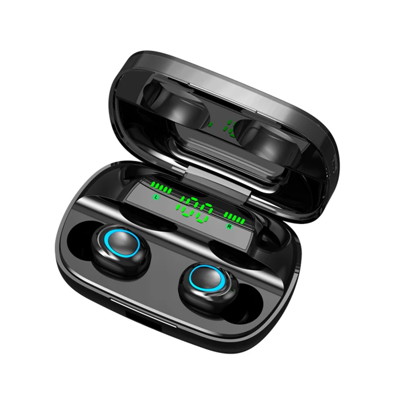 S11 3500 мАч Внешний аккумулятор наушники Bluetooth Беспроводные спортивные наушники TWS игровая гарнитура с микрофоном для iPhone Xiaomi