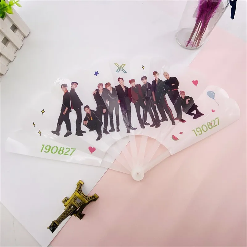 KPOP производство 101X1 квантовый прыжок ПВХ семь раз ручной вентилятор FLASH Fly High KIM YOHAN CHO SEUNGYOUN LEE HANGYUL