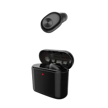 

Wireless Bluetooth4.2 Headphones Mini High-sensitivity Microphone Earphone In-ear Stereo Music Headset With Charging Compartment
