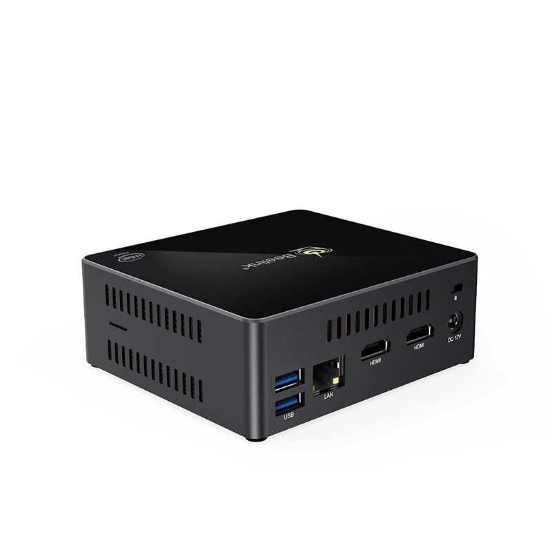Beelink X55 мини пк Windows IntelJ5005 8 Гб DDR4 128 ГБ/256 ГБ Bluetooth 4,0 Beelink мини пк X55 1000 м мини пк Windows мини пк сини пк X45