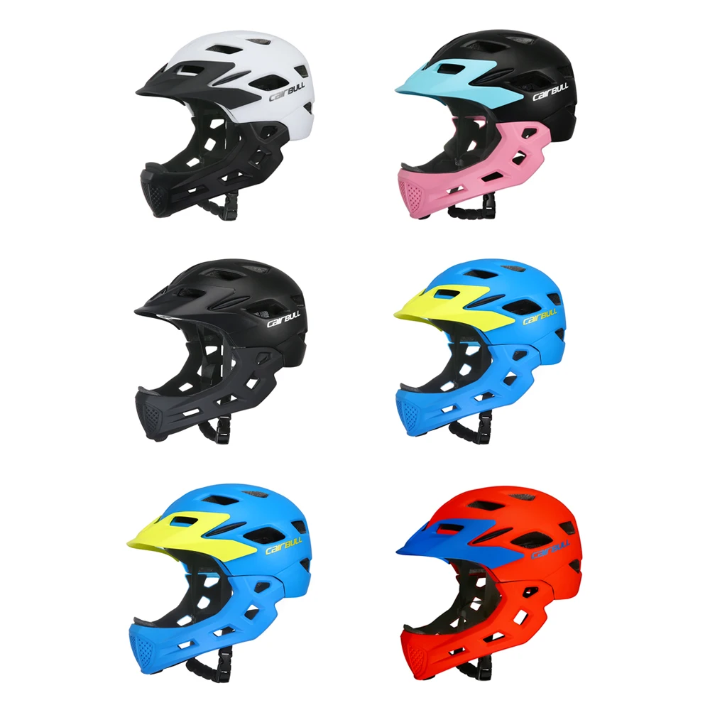 Cairbull велосипедный шлем для детей Полный лицевой Casco MTB Горный шоссейный велосипедный полный покрытый шлем Детский горный Полнолицевой велосипедный шлем
