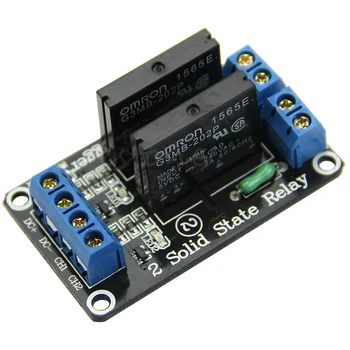 

5V 2 Channel SSR High Level Solid State Relay Module For Ardino 250V 2A Drop Shipping