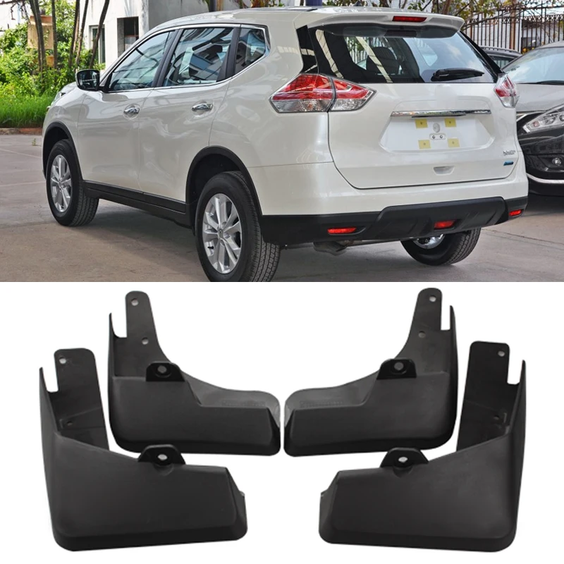 Для Nissan X-Trail Rouge T32 Набор форм для автомобиля брызговик s Xtrail брызговики брызговик крыло брызговиков для укладки волос