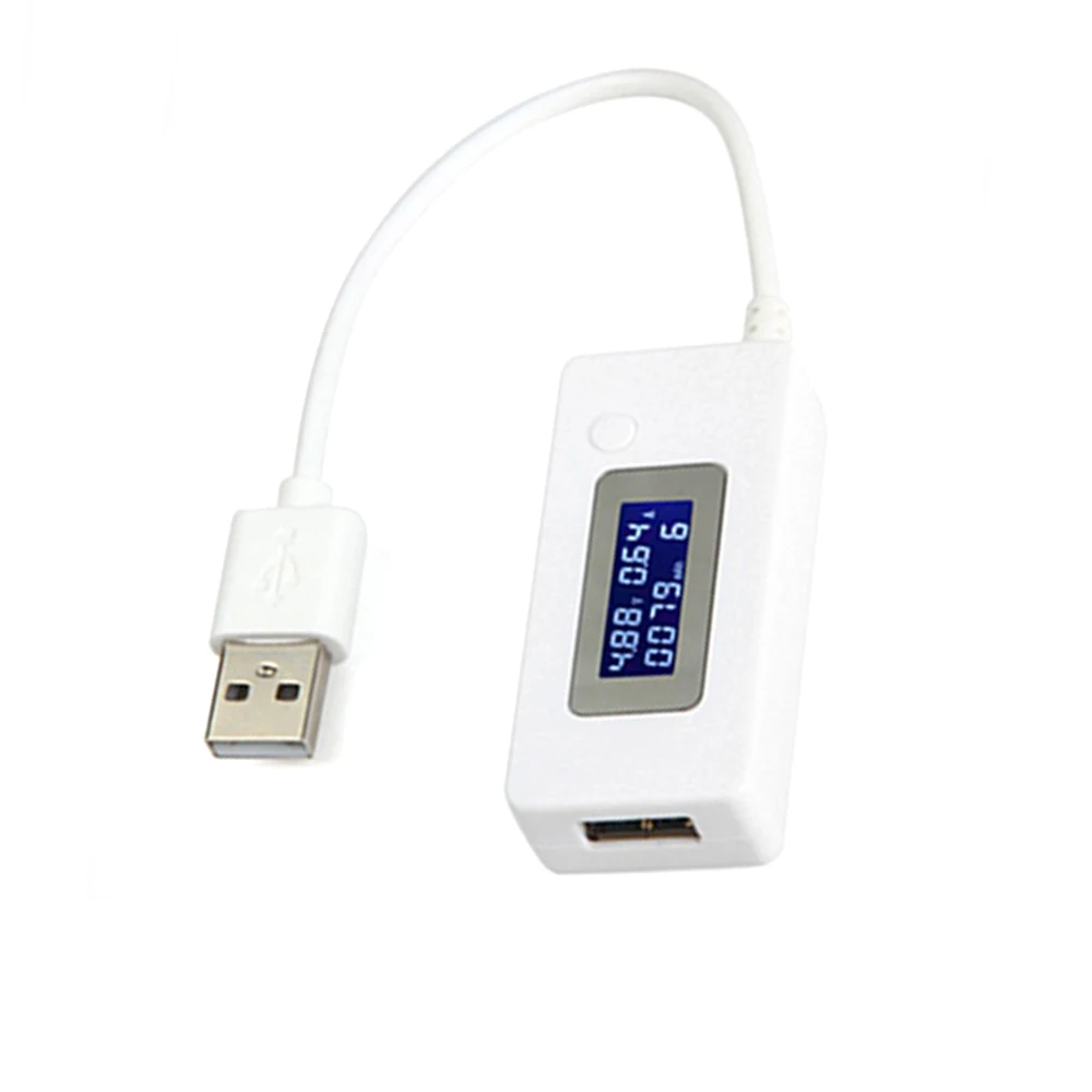 

Portable LCD Screen Mini Phone USB Tester Power Charger Current Voltage Tester USB Current And Voltage Detection Instrument