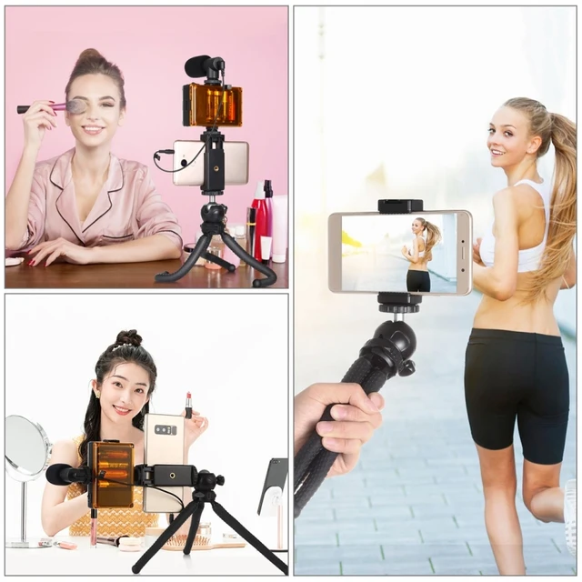 PULUZ Fat cow Small Hose Octopus Tripod Live Set: A Versatile Camera Holder for Every Need