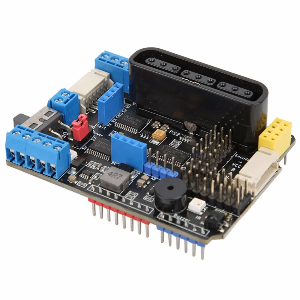 5V 4-полосная TB6612 модуль постоянного тока привода PS2 мотор контроллер доска подходит для Arduino Nano V3.0 мотор драйвер модуль