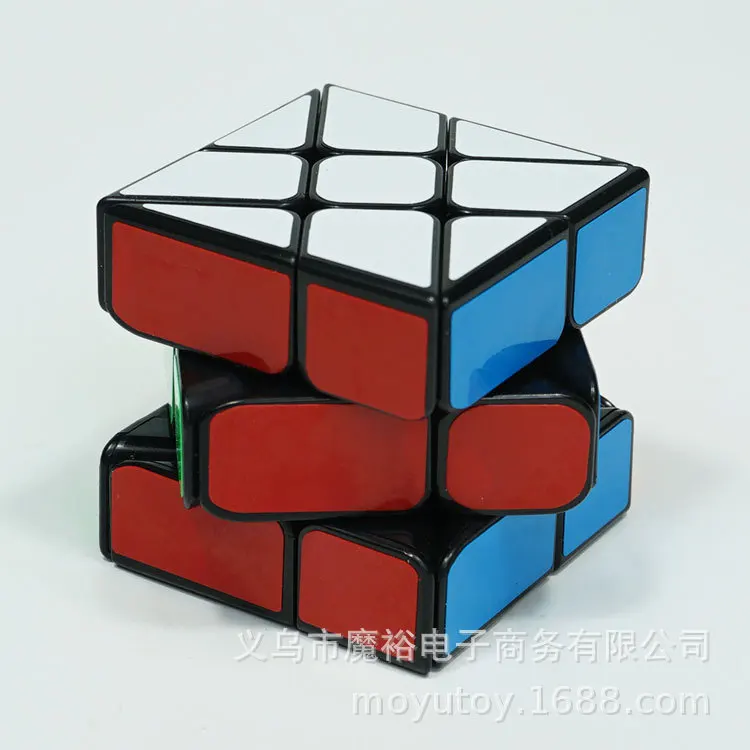 [Yongjun Hot Wheels черный и белый с рисунком] Yongjun Hot Wheels ветряная мельница трехслойная Abnormity Cube обучающая игрушка