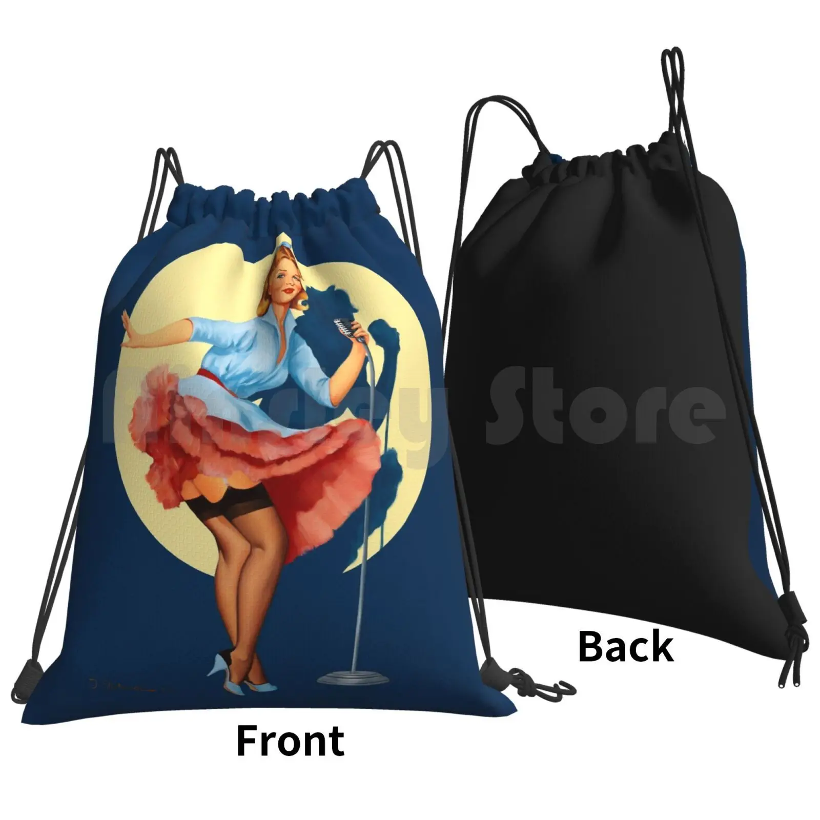 Cotton drawstring online bags spotlight