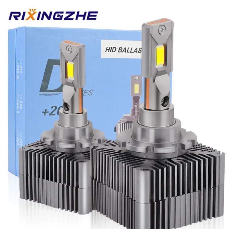 

RXZ 1set D1S D2S D3S D4S D5S D8S Car headlight bulb 20000LM 45W Canbus No Error D Series Lights 6000K White Auto LED Headlamp12V