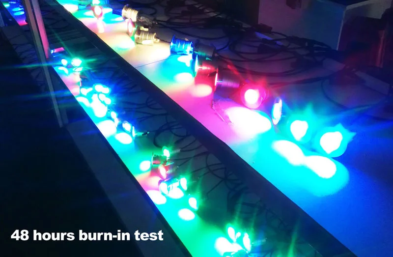 Exterior à Prova Luz de Assoalho Enterrada Mini d' Água Led Subterrânea Rgb Vermelho Verde Azul 24 Dc12v 3w Luz 8 com led, à prova d'água, iluminação de