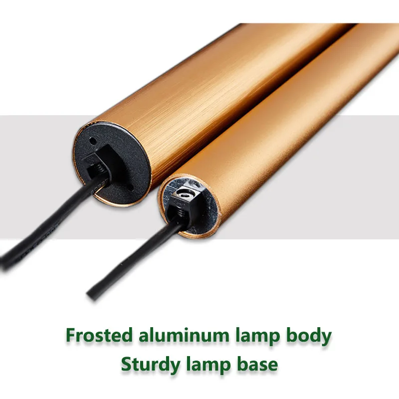 Chandelier Lighting Bright LED spotlights Bubble Tube Cylindrical Chandelier Acrylic Chandelier Creative Restaurant Bedroom Bar
