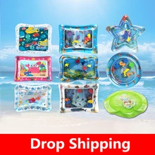 Детское ползающее водяное сиденье, надувной игровой коврик, подушка для малыша, подушка для новорожденного ребенка, подушка для игр, подушка для воды, летний, Piscina