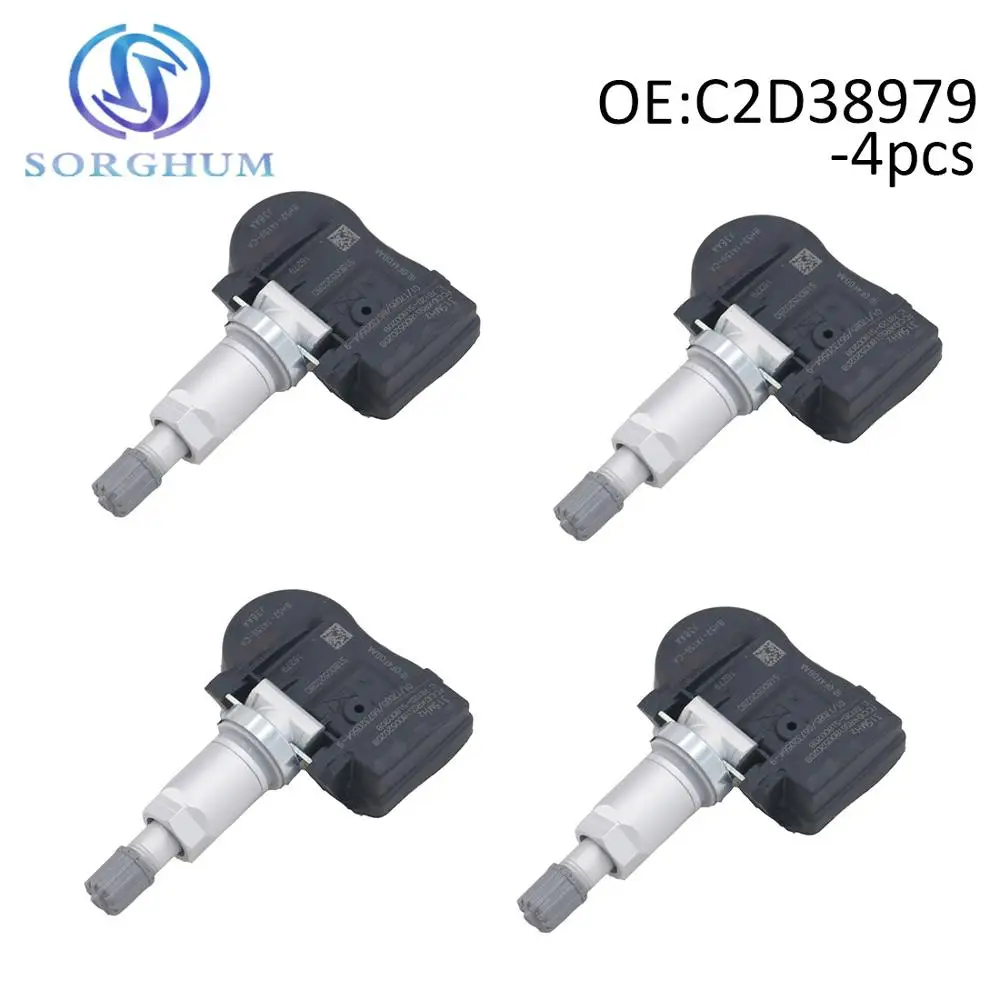 

4pcs Tire Pressure Monitoring Sensor Accessory TPMS C2D38979 Fits For Land Rover For Jaguar BH521A159CA