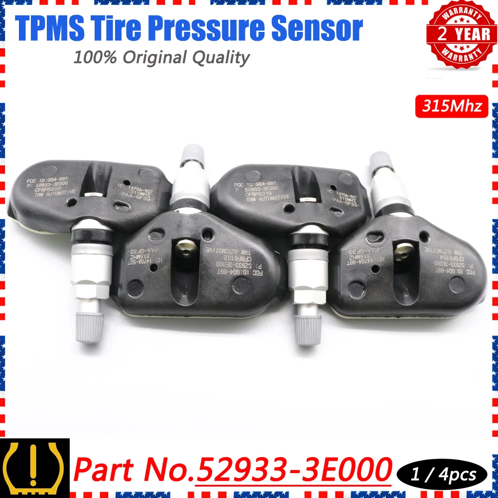Car & Truck Parts Parts & Accessories TPMS Tire Pressure Sensor 52933