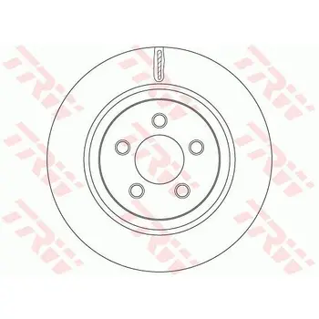 

Disc brake for JEEP CHEROKEE-front vent D = 332mm. TRW DF62