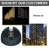 LED Windows sill lights 12W for outdoor windows Waterproof Spotlight Hotel aisle lights illuminate contour Balcony lights 4
