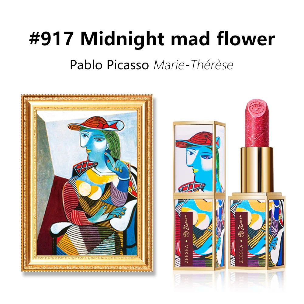 Beste Zeesea Nieuwe Collecties Picasso Matt Langdurige Water Proof Fluwelen Non stick Cups Natuurlijke Naakt Lip Stick Glazuur Make Up cosmetische