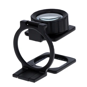 

15X Folding Glass Linen Tester Magnifier Folding Magnifier Jewelry Magnifier