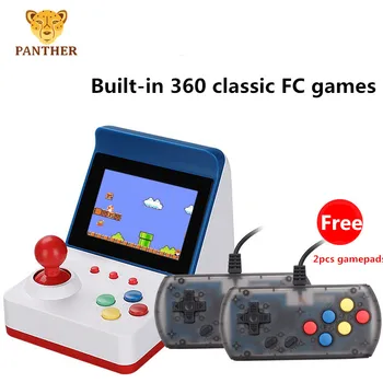 

Mini Rocker Arcade 360in1 handheld video game console Linux3.0 CPU retro game player support double player TV output