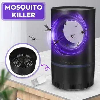 

Electric Led Mosquito Killer Lamp UV Night Light USB Insect Killer Bug Zapper Mosquito Trap Lantern Repellent Lamp