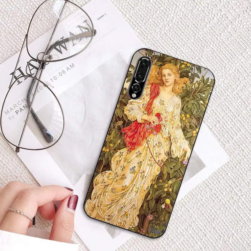 A12 MaiYaCa художественные картины Рождение Венеры чехол для телефона для huawei P20 P30 P20Pro P20Lite P30Lite P Smart P10Lite - Цвет: A12