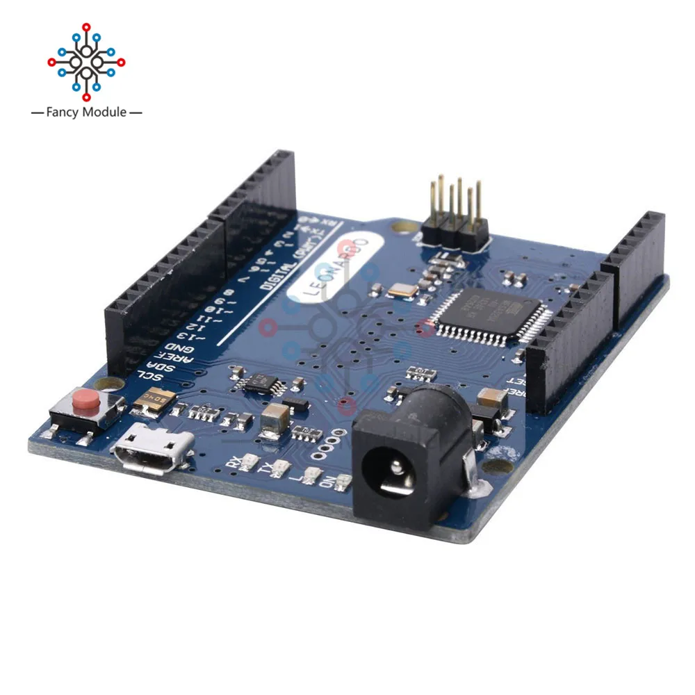 Плата diymore Leonardo R3 Pro Micro USB интерфейс ATmega32U4 для Arduino IDE с кабелем Micro USB