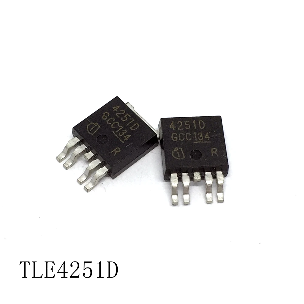 Линейный стабилизатор напряжения TLE4251D TO-252-5 400mA/40V 10 шт./лот в