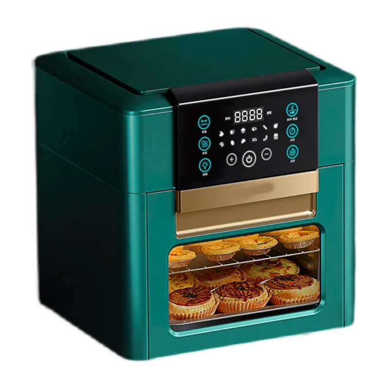 Qf312 Small Smart Oven 110v/220v No Oily Smoke Air Fryer 12l Roasted