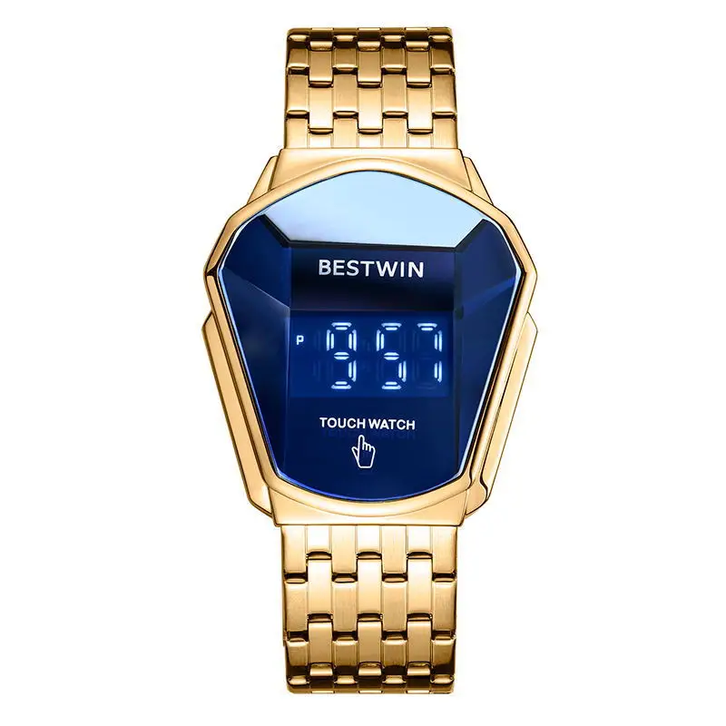 Bestwin Fashion Brand Watch Men's Relogio Masculino Digital Hot Sale Waterproof Led Touch Screen Electronic Watch Montre Homme