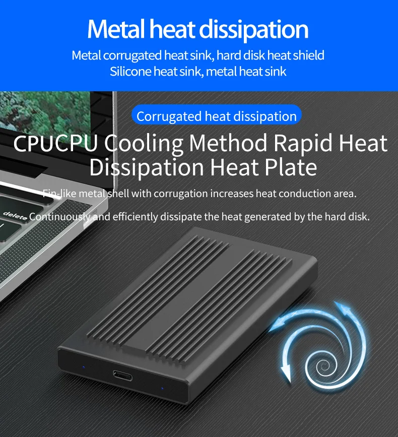 Blueendless NGFF M.2 ssd чехол typec порт высокая скорость передачи жесткий диск корпус металлический теплоотвод Поддержка двойной диск
