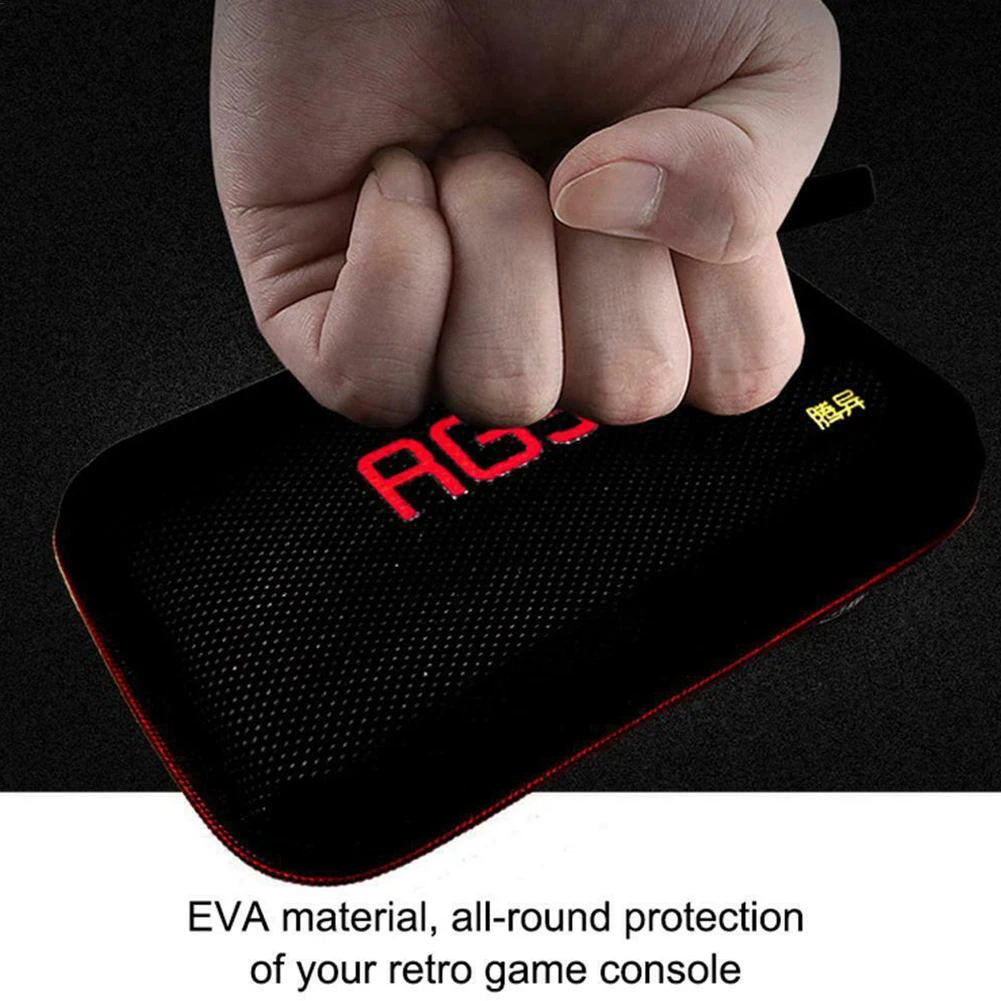 Портативный ретро Защитный Сетчатый Карманный Дорожный Чехол для переноски игровой консоли сумка водонепроницаемый чехол для хранения сумка жесткий EVA для RG350