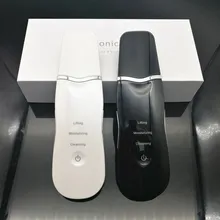 Ультразвуковая скруббер для кожи Глубокая очистка лица скруббер Вибрационный для очищения лица шпатель для кожи пилинг прибор для красоты