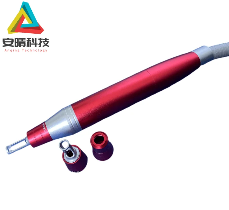 New red ND YAG laser handle tattoo remover handle picosecond laser 532nm/1064nm/1320nm