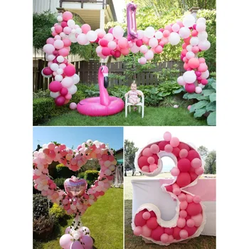 

Matte Face Latex Balloons for Wedding Birthday Decoration Round Holiday Events Decorative Balloon Party Decor Supplies100pcs/set